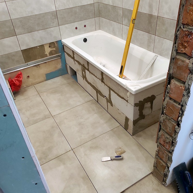 Установка ванны - ремонт квартиры фото