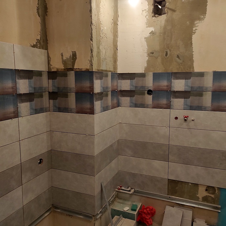 ремонт ванной комнаты фото наших работ